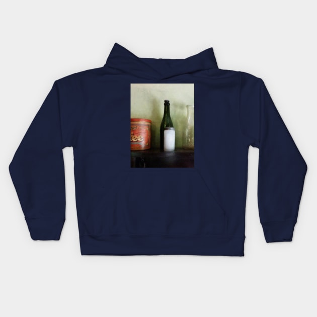 Cooking - Bottles and a Coffee Can Kids Hoodie by SusanSavad